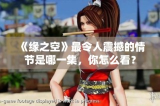 《缘之空》最令人震撼的情节是哪一集，你怎么看？