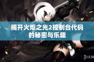 揭开火炬之光2控制台代码的秘密与乐趣