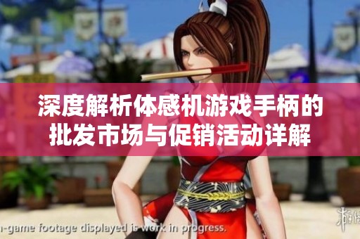 深度解析体感机游戏手柄的批发市场与促销活动详解