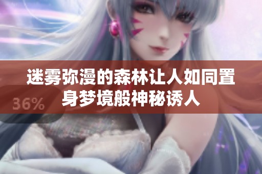 迷雾弥漫的森林让人如同置身梦境般神秘诱人